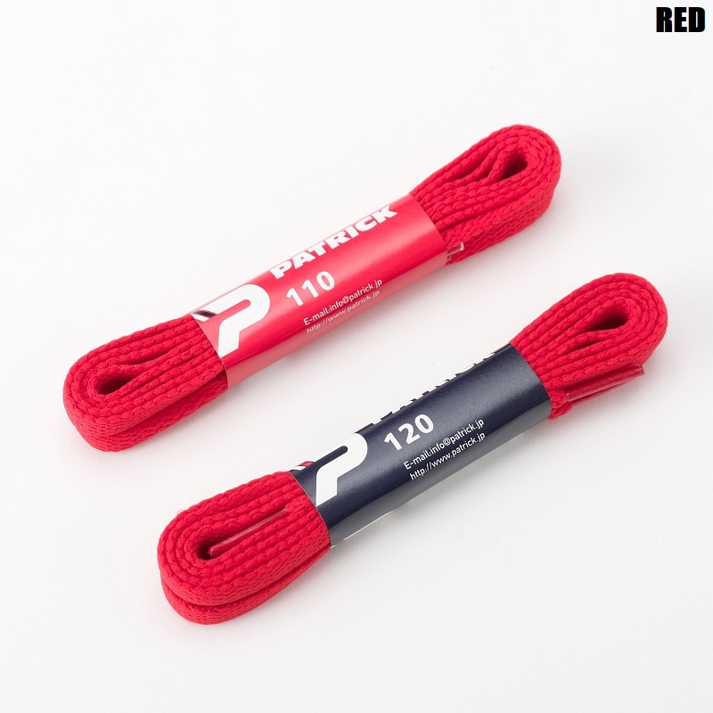 【パトリックPATRICK純正シューレース】【平紐/日本製 made in JAPAN】【全9色】【シューレース/靴紐/110cm企画】PATRICK C/O パトリック 靴紐 SHOE LACE (平紐) SL001-110