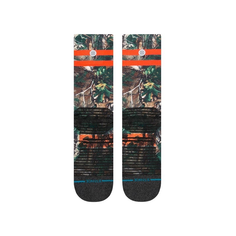 【23SSモデル】【スタンスソックス】【REAL TREEコラボレーションモデル】STANCE 23SS スタンス エクストラ ライト XTRA LIGHT CAMO A448A23XTR#CAM A448A23XTR-CAM メンズアパレル カモ ライフスタイル