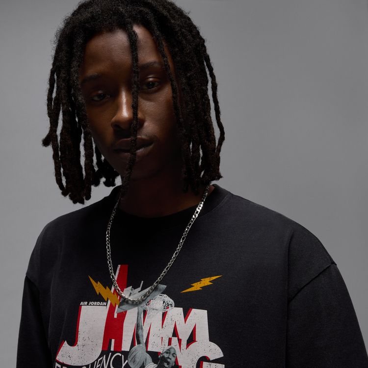 JORDAN BRAND SU25 M J BRAND JAM 85 SS CREW ブラック/ホワイト HJ2929-010