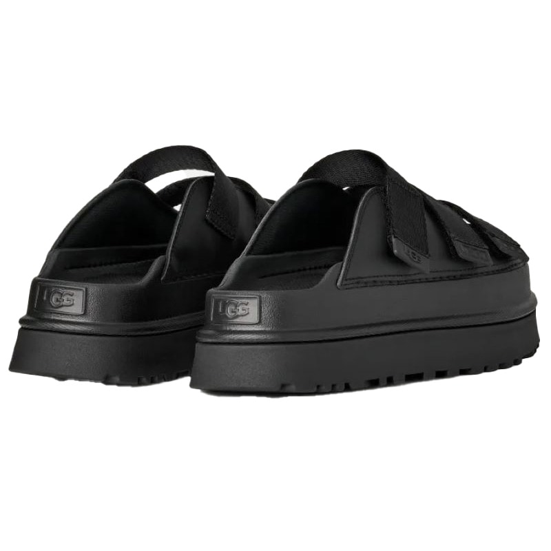 【セール30%オフ】UGG S25 4/16 W GOLDENGLOW SLIDE BLACK 1167430-BLK ブラック