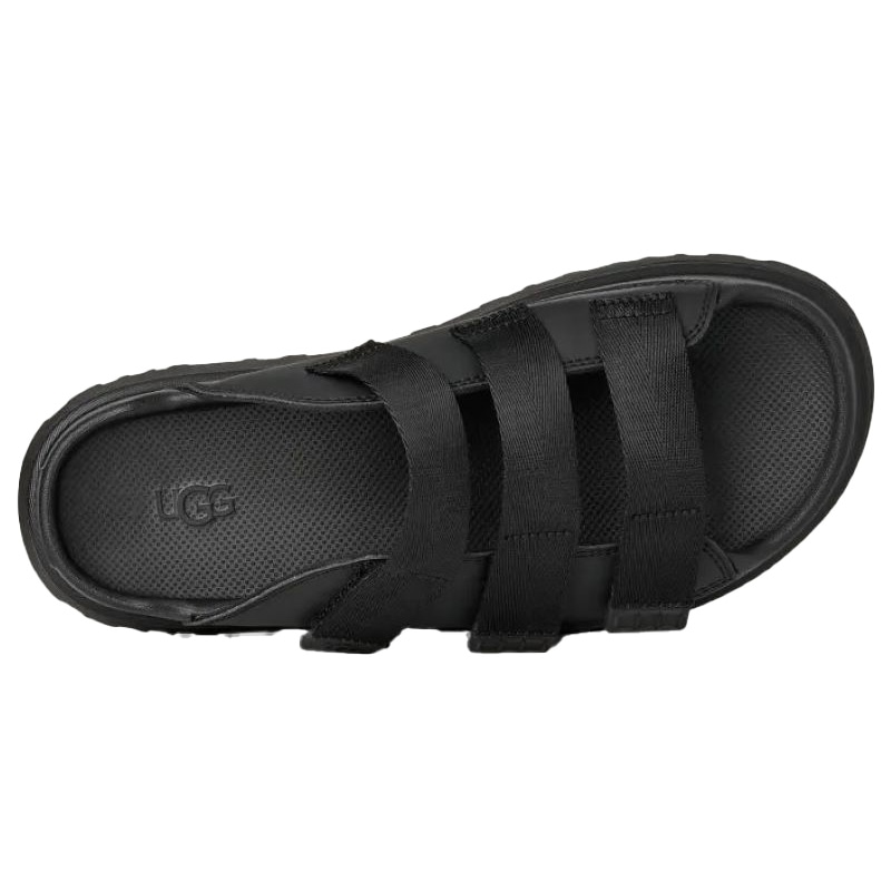 【セール30%オフ】UGG S25 4/16 W GOLDENGLOW SLIDE BLACK 1167430-BLK ブラック