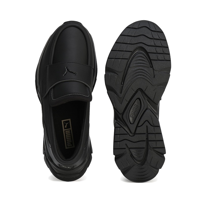 Puma Loafyr Wns ブラック 4.5 PUMA プーマ ローファー ウィメンズ LOAFYR WNS BLACK-GUM