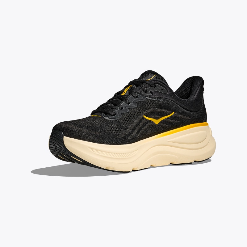HOKA S26 4/1 M BONDI 9 CARBON BLACK /YELLOW GOLD 1162011-CWG