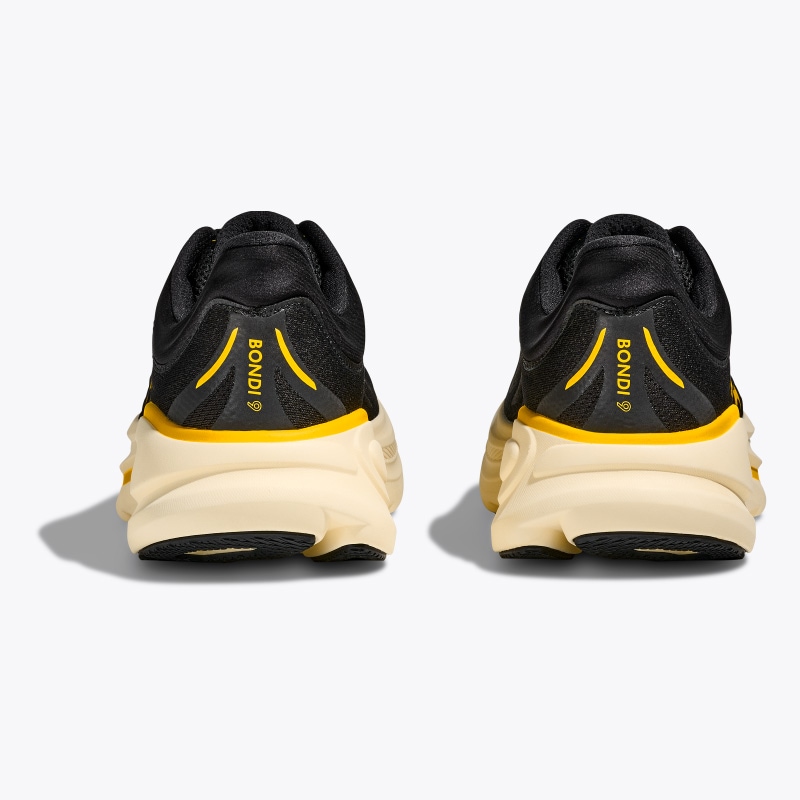 HOKA S26 4/1 M BONDI 9 CARBON BLACK /YELLOW GOLD 1162011-CWG