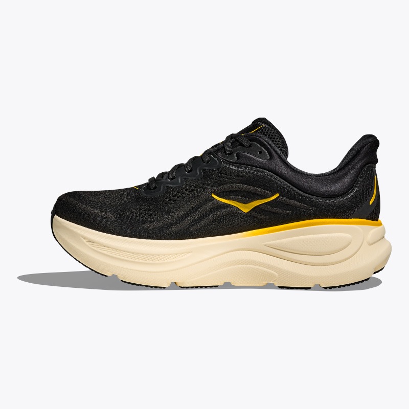 洋楽 CCG HOKA S26 4/1 M BONDI 9 CARBON BLACK /YELLOW GOLD 1162011-CWG