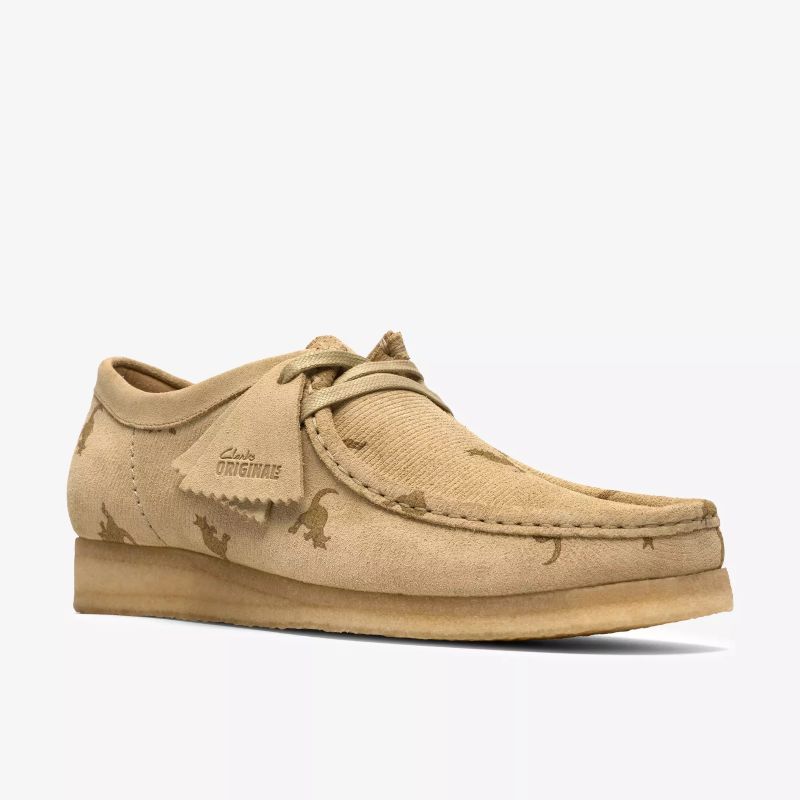 Clarks SS26 M Wallabee MapleCombi Print 26185557｜アメ横老舗