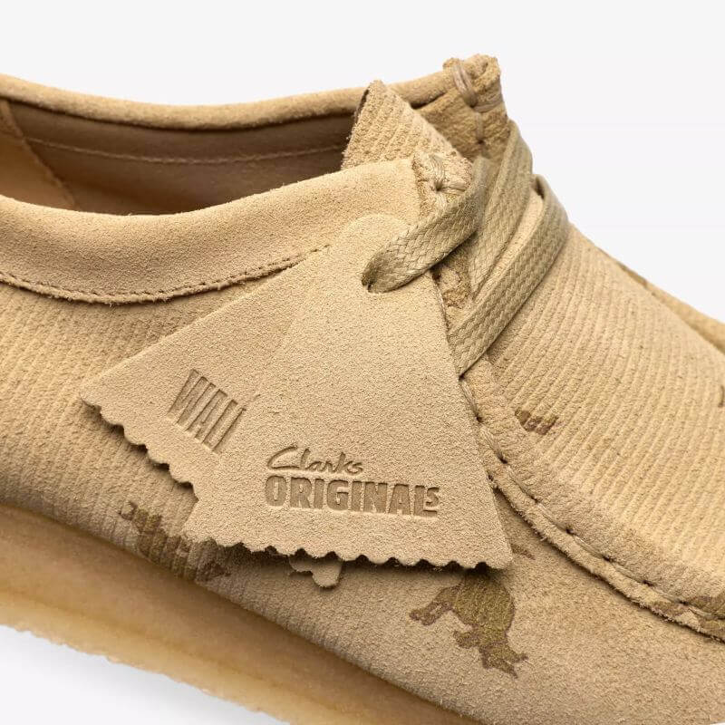 Clarks SS26 M Wallabee MapleCombi Print 26185557