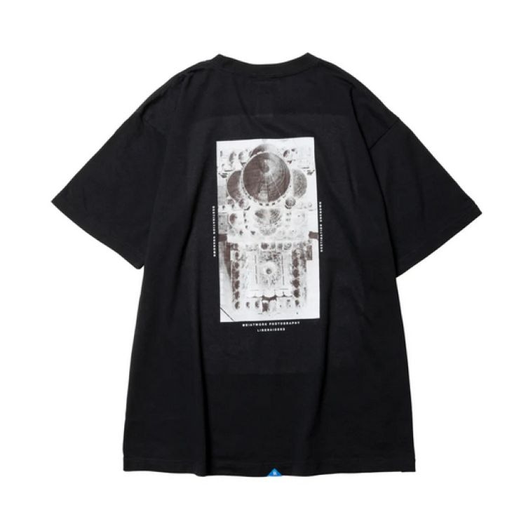 Liberaiders 26SS 5/1 MAW AERIAL PHOTO TEE 736122601 ブラック 736122601-BLK