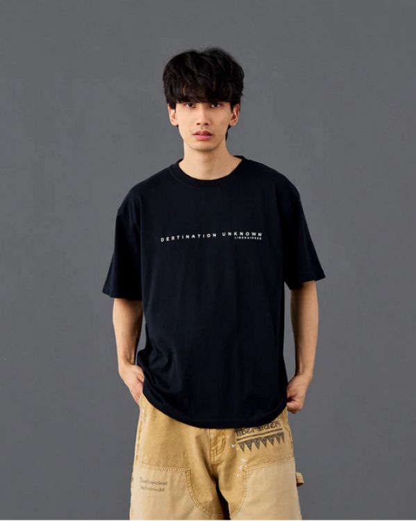Liberaiders 26SS 5/1 MAW AERIAL PHOTO TEE 736122601 ブラック 736122601-BLK