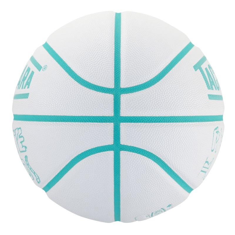 【6号球】【女性ボーラー】【バスケットボール】TACHIKARA BASKETBALL タチカラ ボール  ホワイトハンズ WHITE HANDS SB6-208 メンズ レディース キッズ ホワイト/ライトアクア ホワイト系