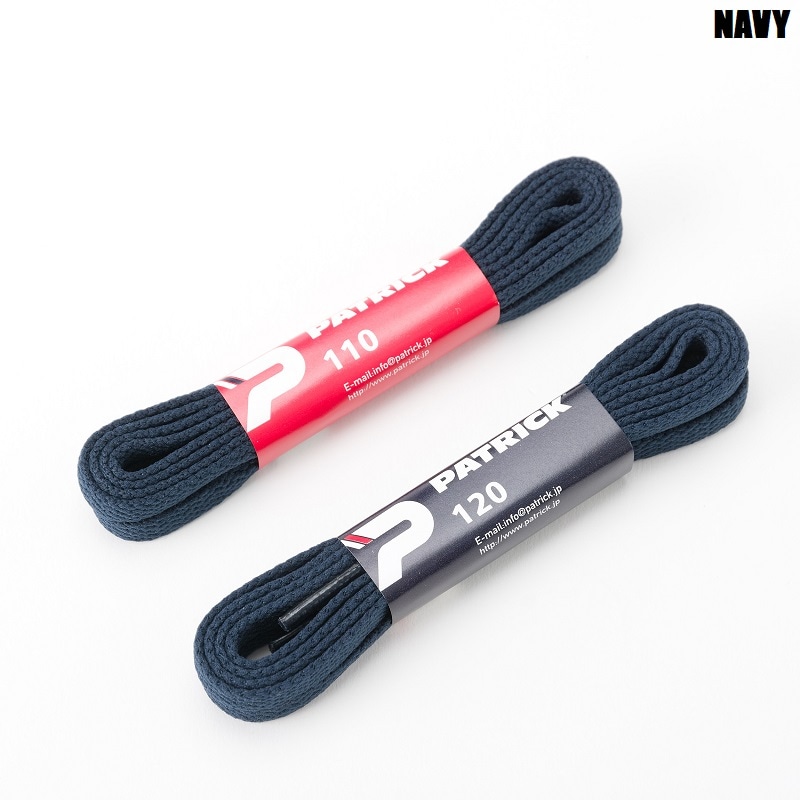 【パトリックPATRICK純正シューレース】【平紐/日本製 made in JAPAN】【全9色】【シューレース/靴紐/120cm企画】PATRICK C/O パトリック 靴紐 SHOE LACE (平紐) SL001-120
