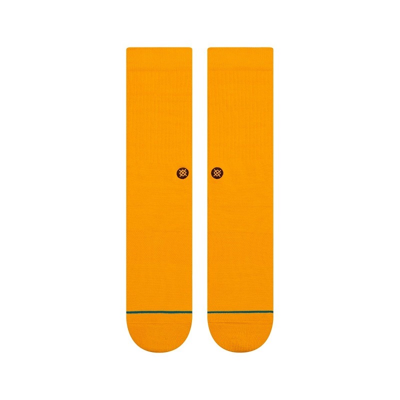 【メンズ】【スタンスソックス】【単色ソックス】STANCE C/O スタンス ICON YELLOW M311D14ICO#YEL M311D14ICO-YELL メンズソックス イエロー