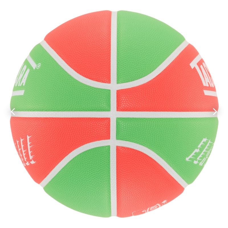 【タチカラ/7号球/フラッシュボール/バスケットボール/アウトドア用】TACHIKARA BASKETBLL FA25 FLASHBALL SB7-2041 ホットレッド/ネオングリーン