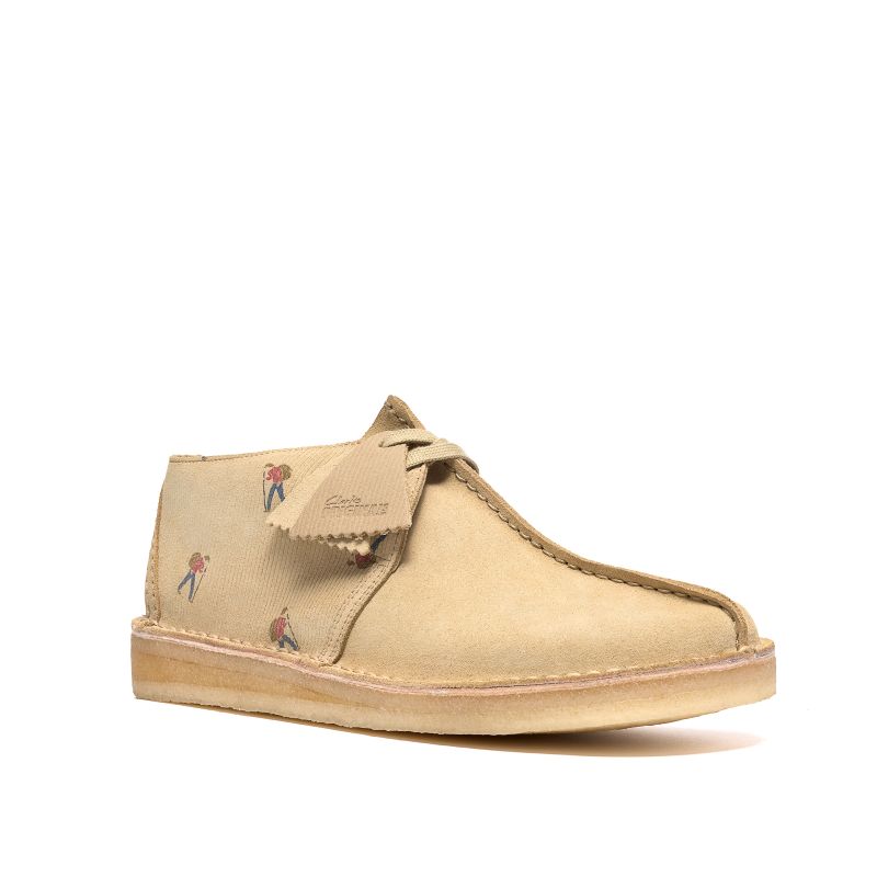 Clarks SS26 M Desert Trek MapleCombi Print 26185657