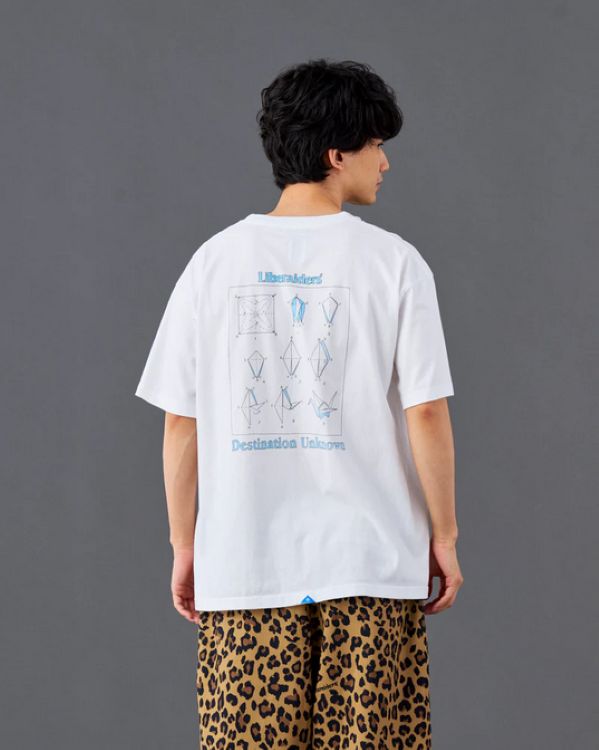 Liberaiders 26SS 5/1 FOLDING METHOD TEE 736172601 ホワイト