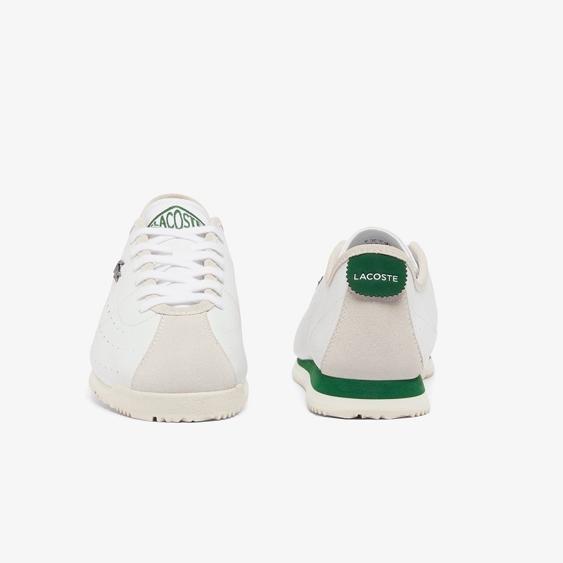 LACOSTE 25SS ラコステ スニーカー M CLUB-LOW 125 3 SMA WHT/DK GRN 49SMA0042-1R5 ホワイト/ダークグリーン