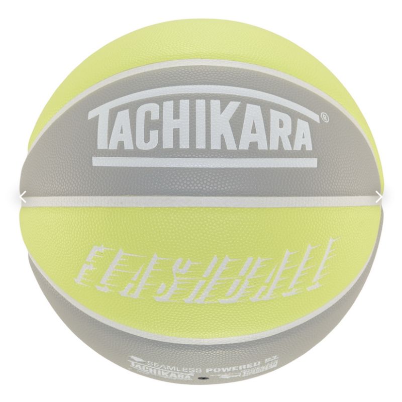 【タチカラ/7号球/フラッシュボール/バスケットボール/アウトドア用】TACHIKARA BASKETBLL FA25 FLASHBALL SB7-2038 グレー/ウルトラライム