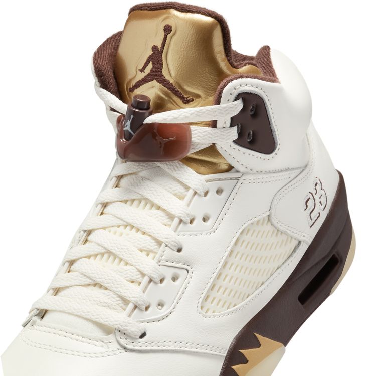 NIKE WMNS AIR JORDAN 5 RETRO EARTH/M GOLD-SAIL 国内発送 JORDAN BRAND SP25 1/22 WMNS AIR JORDAN 5 RETRO アース