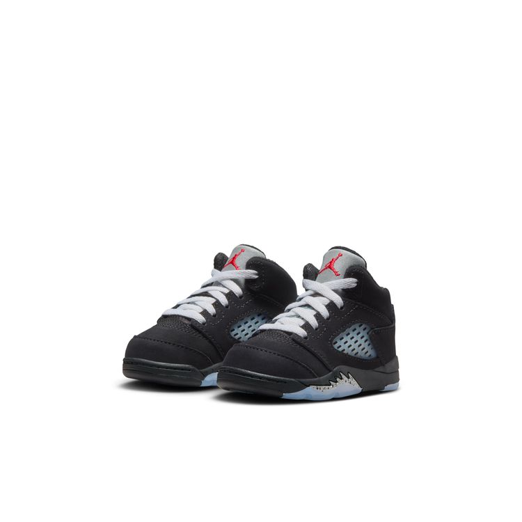 JORDAN BRAND SP25 2/1 JORDAN 5 RETRO OG TD ブラック/ホワイト-メタリックシルバー-ファイヤーレッド HF3977-001