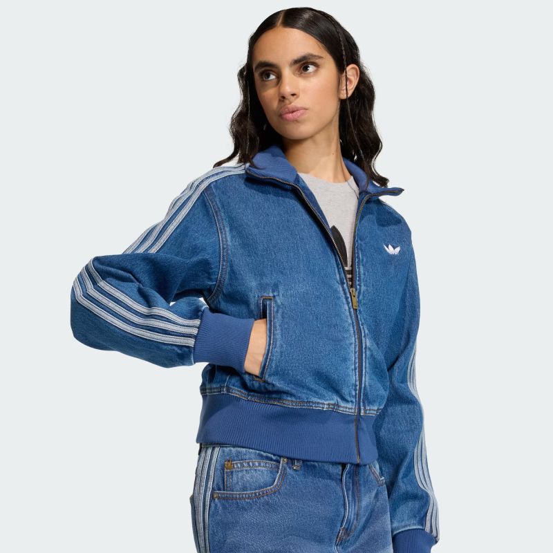 adidas 26Q1 FIREBIRD TRACK TOP DENIM ミディアムウ゛ィンテージ