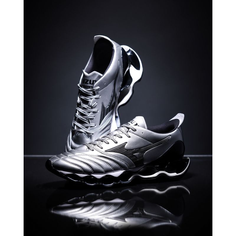 MIZUNO 26SS 2/27 WAVE PROPHECY MORELIA NEO 03:シルバー×ブラック