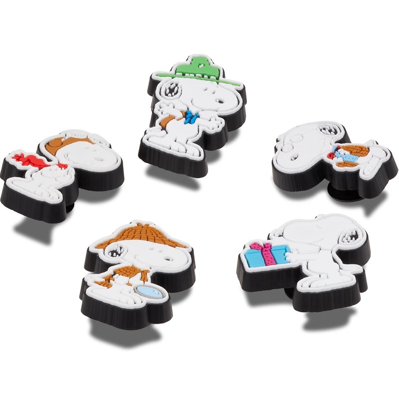 【ジビッツチャーム】【クロックス用アクセサリー】crocs C/O クロックス ジビッツチャーム ピーナッツ 5 パック Jibbitz charms PEANUTS 5 PACK 10011466 アクセサリー