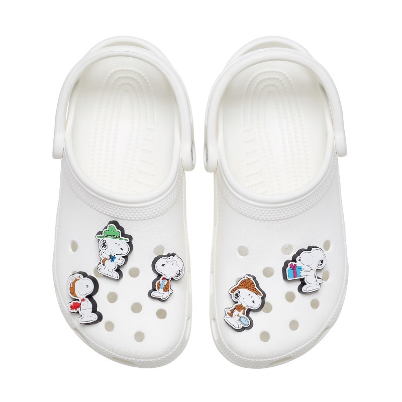【ジビッツチャーム】【クロックス用アクセサリー】crocs C/O クロックス ジビッツチャーム ピーナッツ 5 パック Jibbitz charms PEANUTS 5 PACK 10011466 アクセサリー