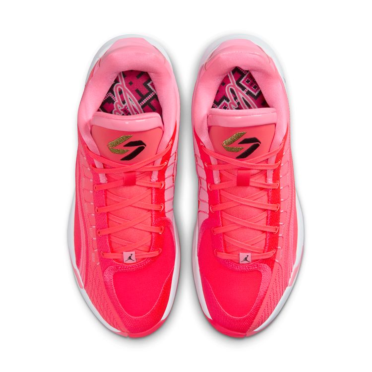 JORDAN BRAND HO25 10/13 JORDAN LUKA 4 PF フラッシュクリムゾン/ブラック-サンセットパルス-ホワイト HF0824-600