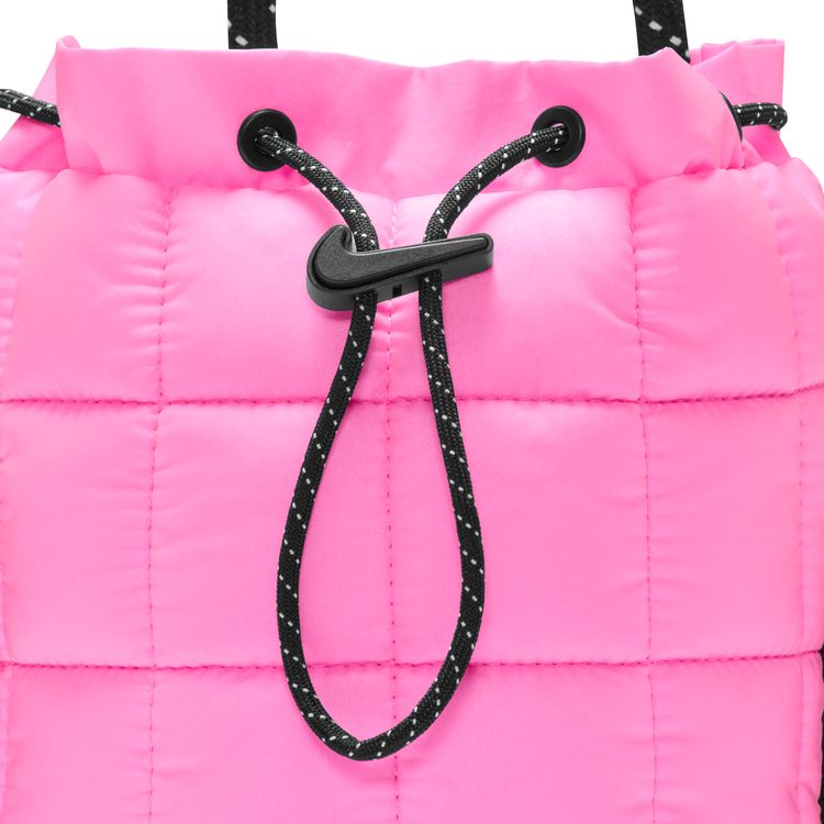 NIKE HO25 NIKE NSW PUFFLE TINY TOTE ピンクスペル/ブラック/ブラック HQ6709-606