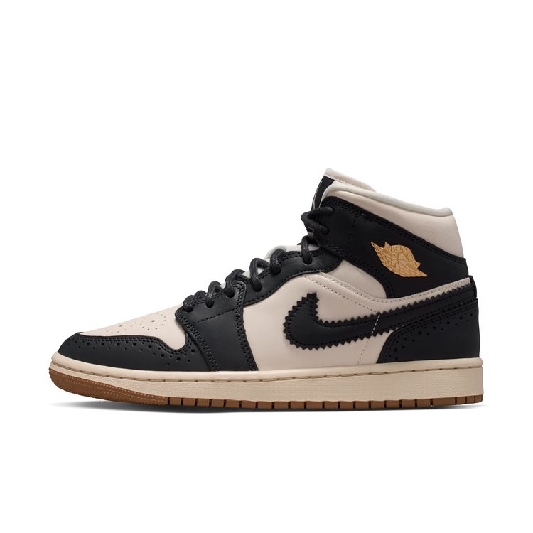 JORDAN BRAND FA26 WMNS AIR JORDAN 1 MID SE オフノワール/チョーク-チョーク-パールホワイト IO0760-001