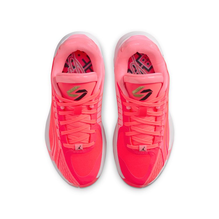 JORDAN BRAND HO25 10/13 JORDAN LUKA 4 GS フラッシュクリムゾン/ブラック-サンセットパルス-ホワイト HJ5225-600