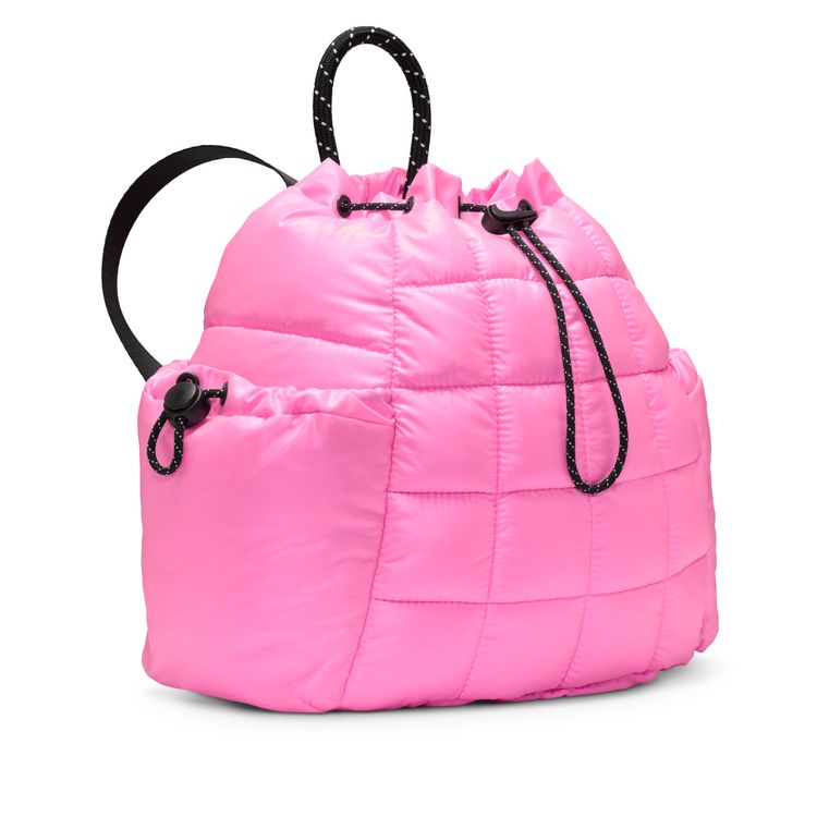 NIKE HO25 NIKE NSW PUFFLE MINI BKPK ピンクスペル/ブラック/ブラック HQ6693-606