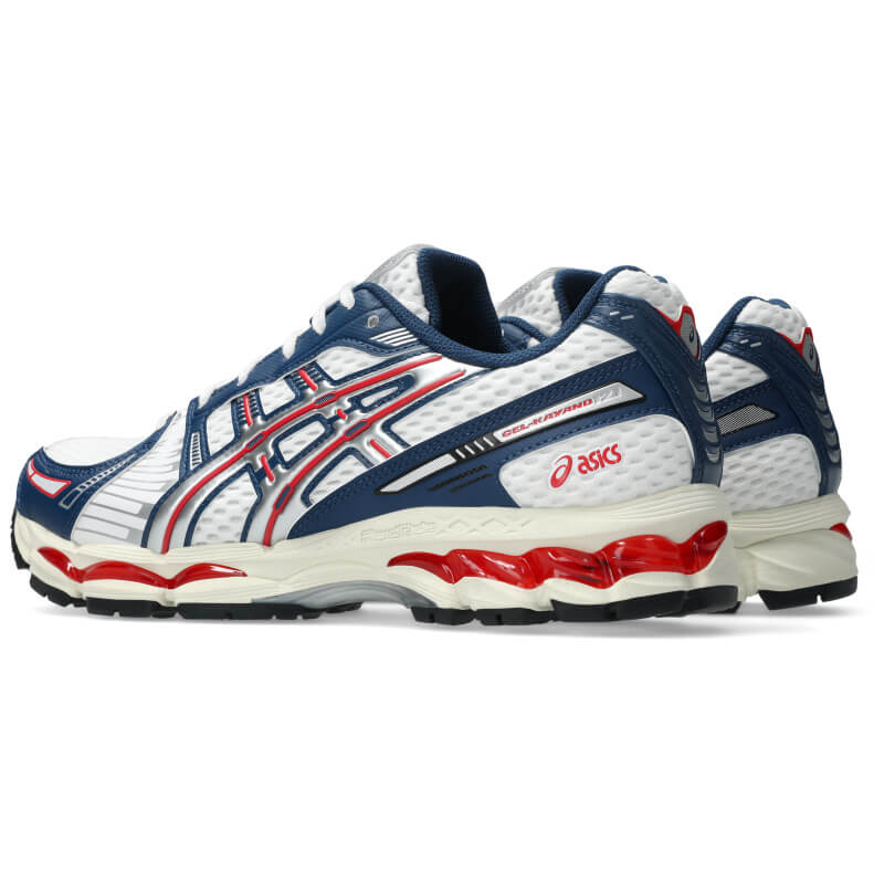 asics 26SS 12/19 GEL-KAYANO 12.1 WHITE/INDEPENDENCE BLUE 1203A885-100