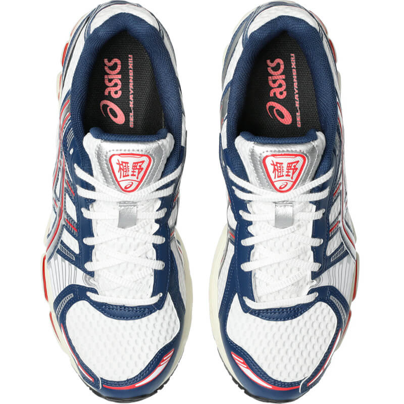 asics 26SS 12/19 GEL-KAYANO 12.1 WHITE/INDEPENDENCE BLUE 1203A885-100