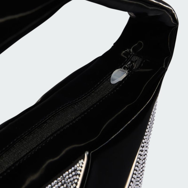 adidas 26Q1 SHOULDERBAG SMALL RHINESTONES ブラック KE9595