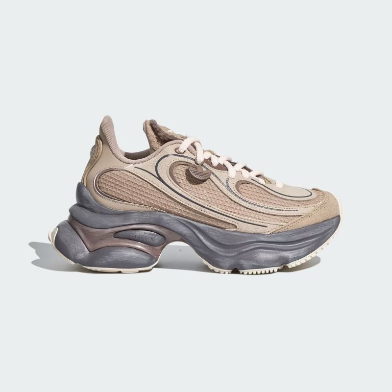 adidas 26Q4 adidas OZVENUZ W ワンダーホワイト/トレースブラウン/クレイ LA3793