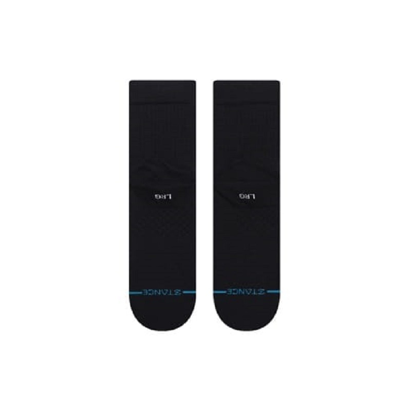 【21FAモデル】【スタンスソックス】【単色ソックス】STANCE 21FA スタンス ファッション アイコンクォーター ICON QUARTER A356A21IQT-BLK メンズアパレル ブラック ライフスタイル