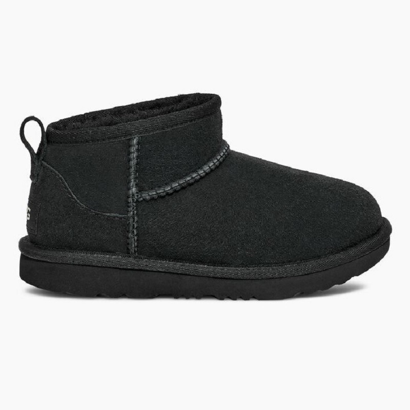 【セール30%OFF】UGG 22FW  KIDS' CLASSIC ULTRA MINI Black 1130750K-BLK