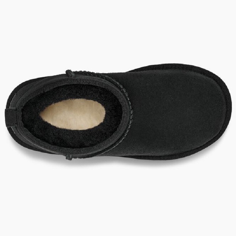 【セール30%OFF】UGG 22FW  KIDS' CLASSIC ULTRA MINI Black 1130750K-BLK