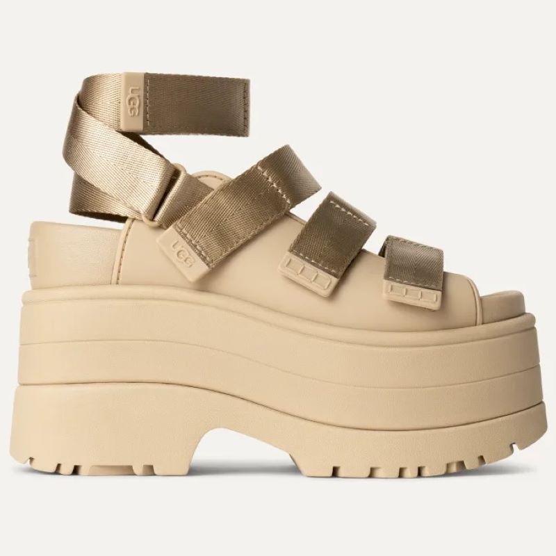 ugg goldenrize MDSDマスタードシード ストラップサンダル 厚底 アグ UGG アグ UGG PLATFORM SANDALS 厚底サンダル GOLDEN RISE