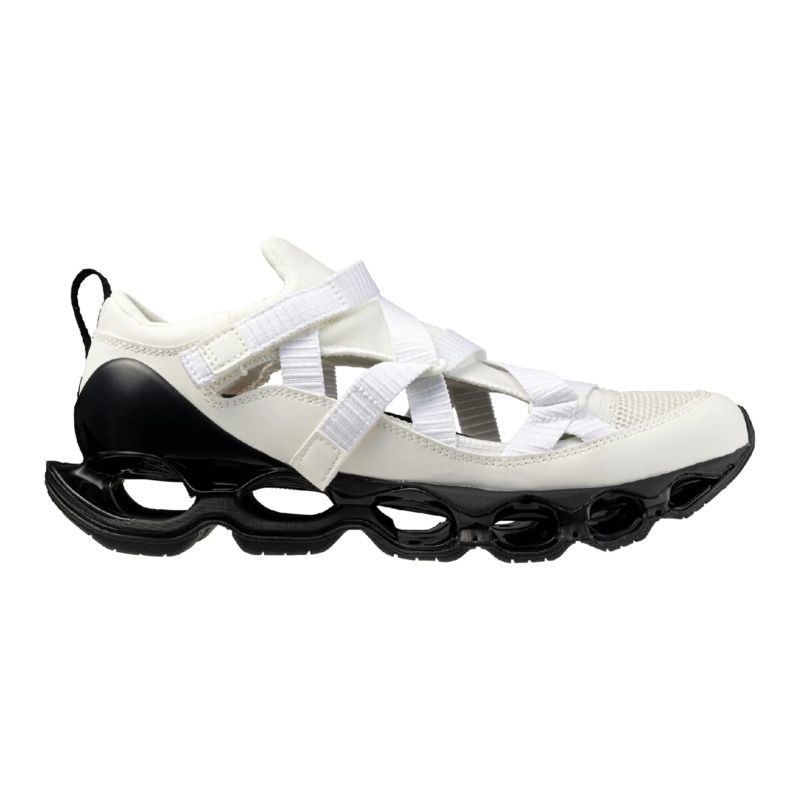 MIZUNO 26SS 4/17 WAVE PROPHECY Strap 05:オフホワイト×ブラック D1GA251905