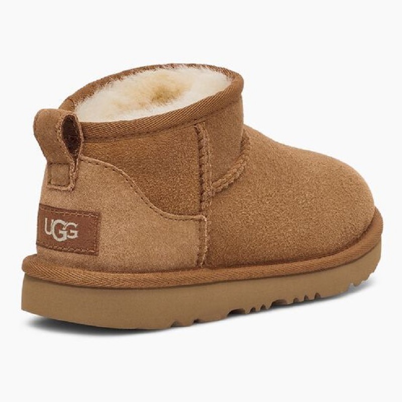 【セール30%OFF】UGG 22FW  KIDS' CLASSIC ULTRA MINI Chestnut 1130750K-CHE