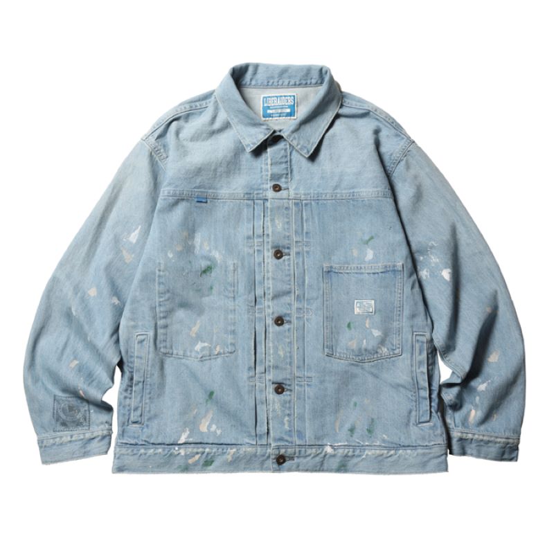 【送料無料】Liberaiders 23.2.9 STAMPED DENIM JACKET 700042401