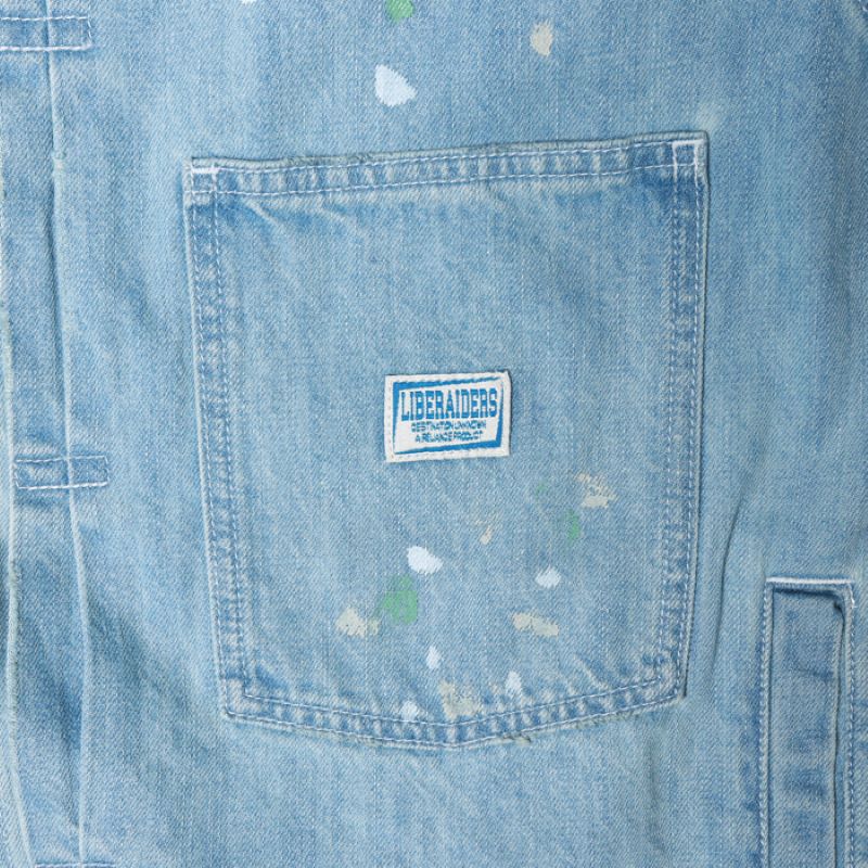 【送料無料】Liberaiders 23.2.9 STAMPED DENIM JACKET 700042401