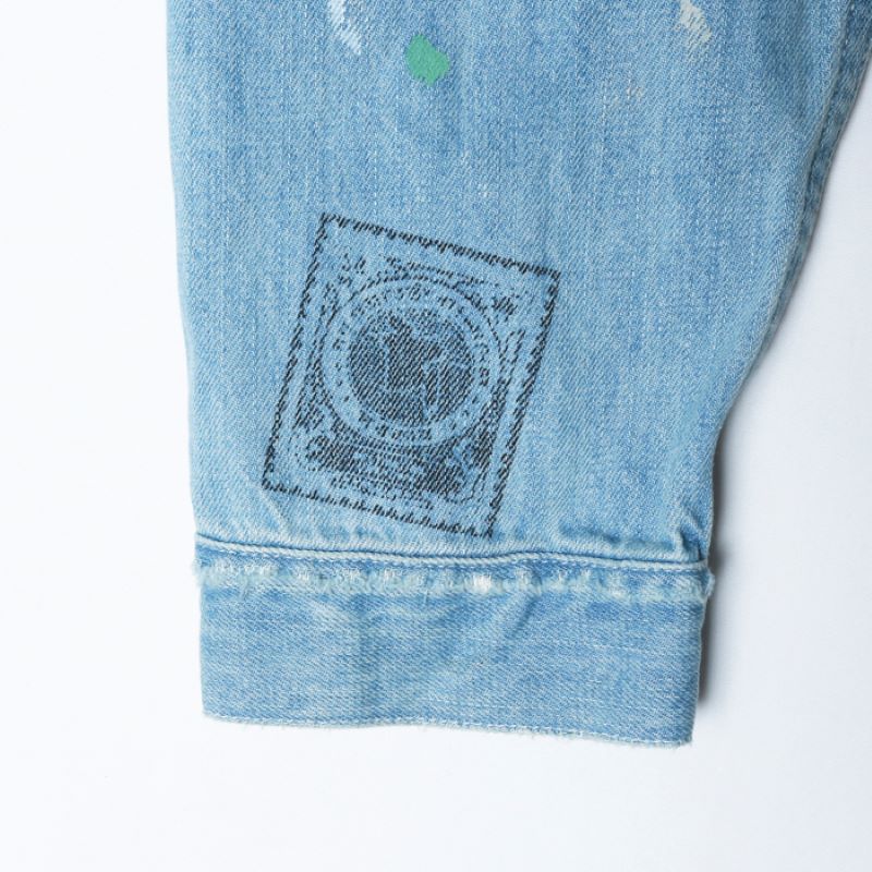 【送料無料】Liberaiders 23.2.9 STAMPED DENIM JACKET 700042401