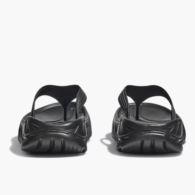 HOKA F26 C/O W ORA RECOVERY FLIP BLACK / DARK GULLGRAY 1117910-BDGGR