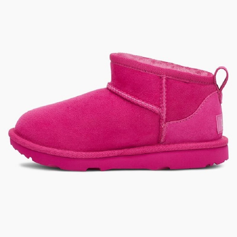 【セール30%OFF】UGG 22FW  KIDS' CLASSIC ULTRA MINI Raspberry Sorbet 1130750K-RSPS
