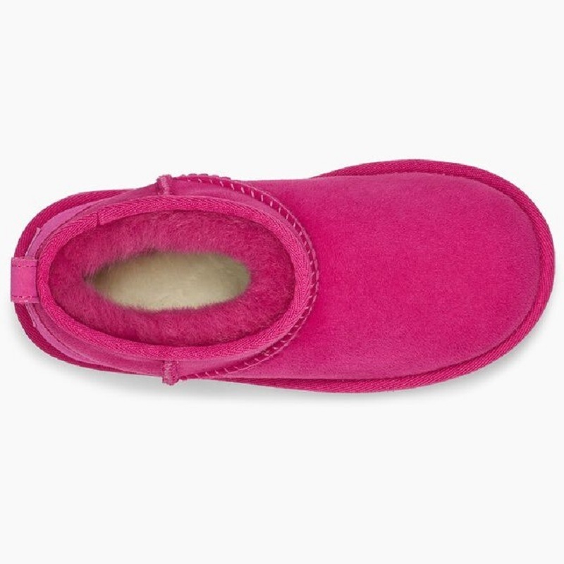 【セール30%OFF】UGG 22FW  KIDS' CLASSIC ULTRA MINI Raspberry Sorbet 1130750K-RSPS