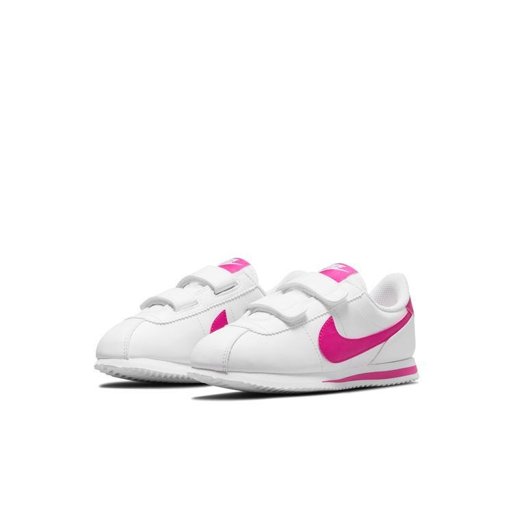 【17-22cm企画】Nike HO23 Cortez Basic SL PSV ナイキ コルテッツ ベーシック SL PSV 904767-109 ホワイト/ピンクプライム