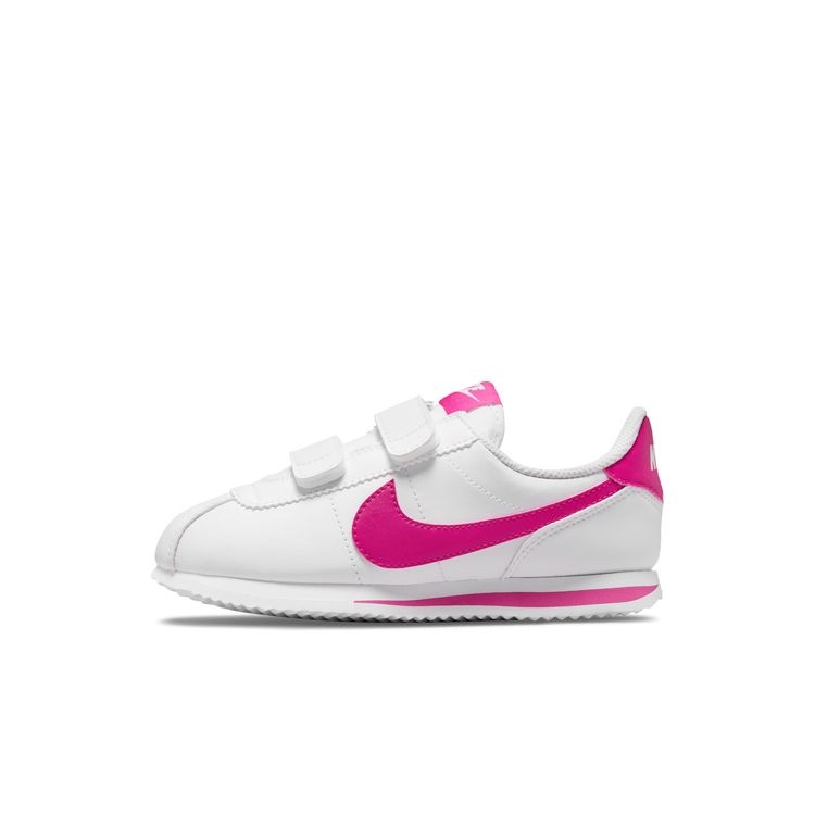 【17-22cm企画】Nike HO23 Cortez Basic SL PSV ナイキ コルテッツ ベーシック SL PSV 904767-109 ホワイト/ピンクプライム
